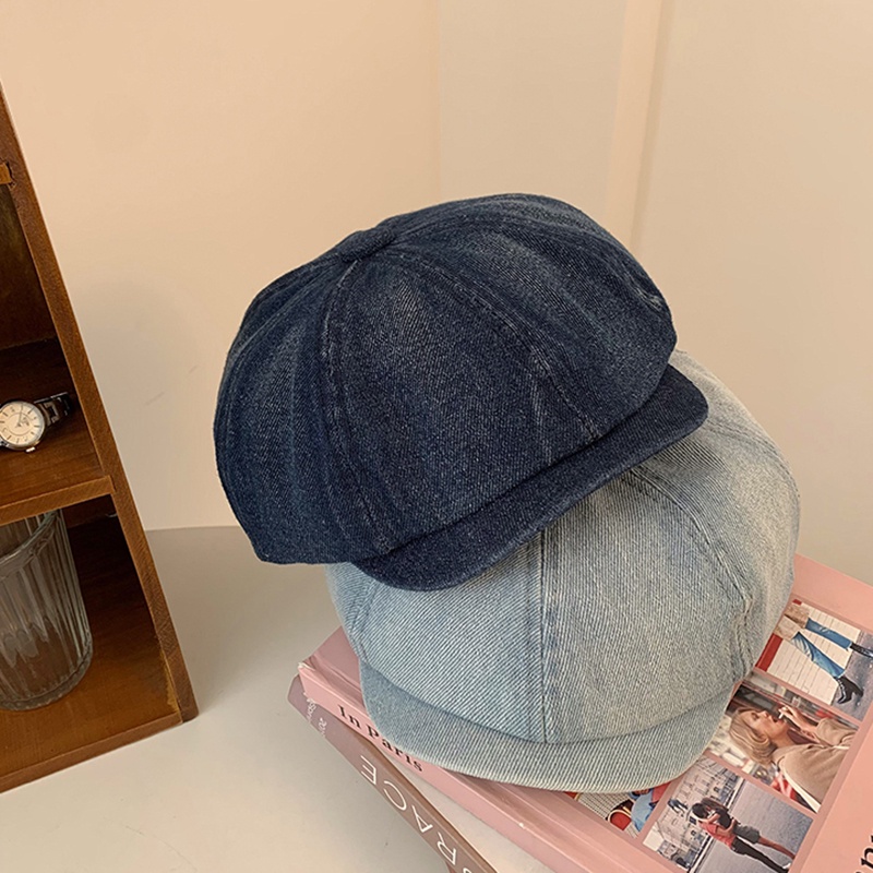 Mũ Nồi JEAN Thu Đông Mới Cho Nữ