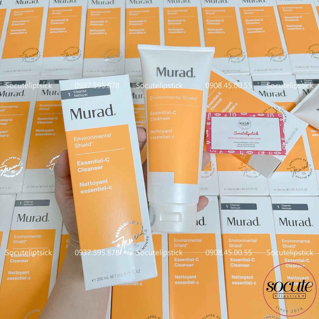 Sửa rửa mặt Murad Environmental Shield Essential-C Cleanser Mini 45ml - Mini 60ml