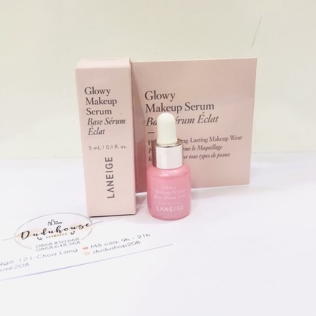 ( MINISIZE 5ml) Tinh chất lót trang điểm Laneige GlowyMakeup Serum | BigBuy360 - bigbuy360.vn
