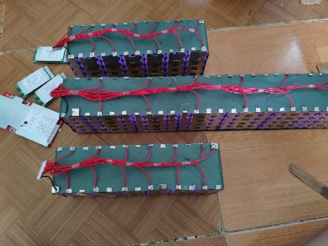 Pin Xe Điện 48V 16Ah Kích thước (66x150x250mm) có thể tùy chỉnh kích thước dung lượng thật >16Ah | BigBuy360 - bigbuy360.vn