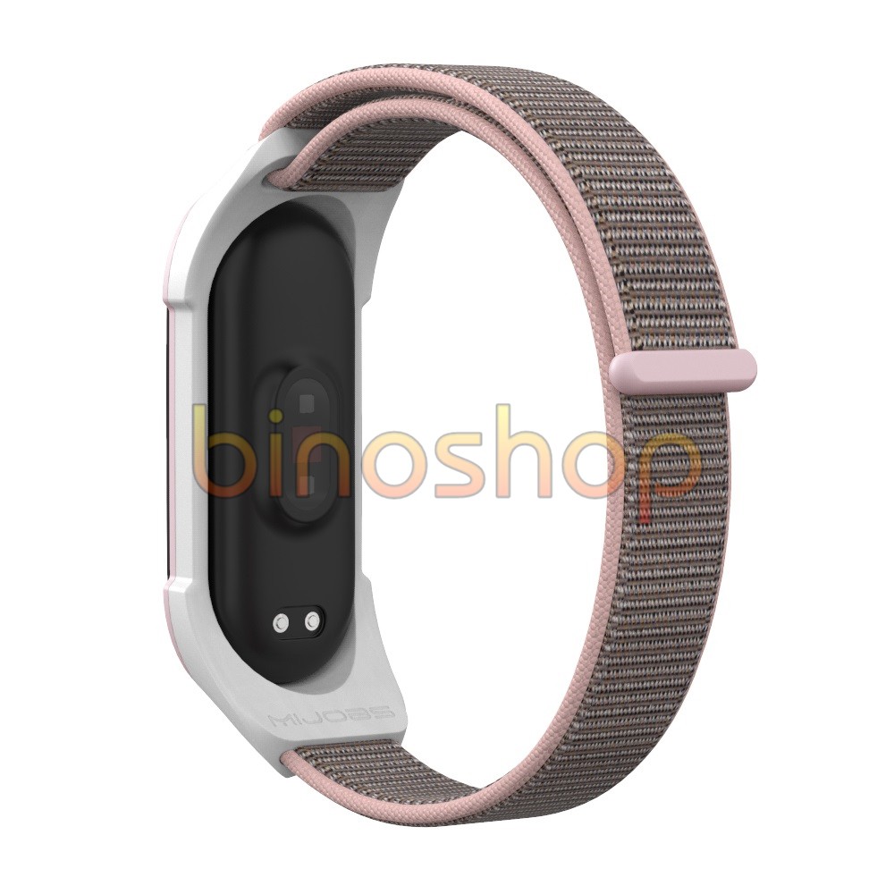 Dây đeo miband 5 PULSEIRA nylon thể thao MIJOBS, dây đeo thay thế mi band 5 nylon thể thao MIJOBS