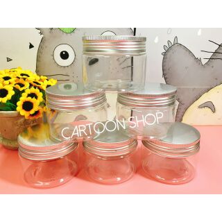 Hũ pet nắp nhôm đựng slime 150g 12k