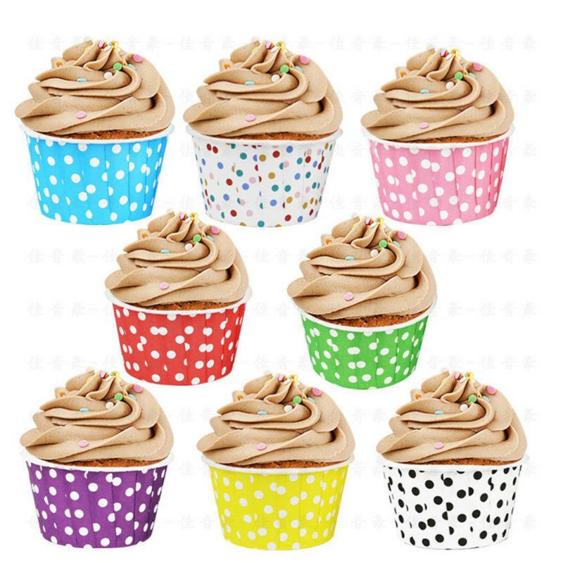 Khuôn giấy siêu xinh làm bánh muffin, cupcake, bông lan cho bé ăn dặm