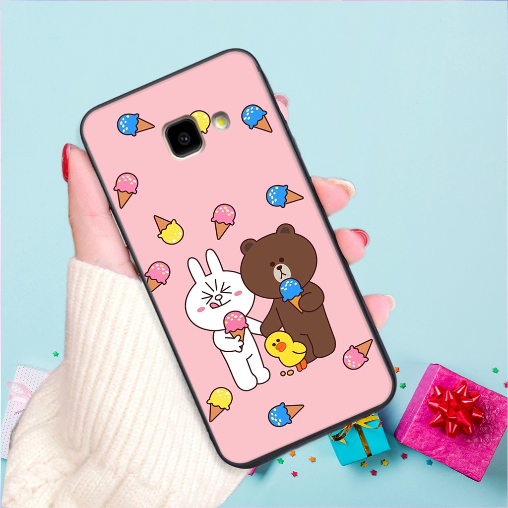 Ốp lưng điện thoại Samsung Galaxy J7 Prime - J4 Plus hình gấu brown bear- Doremistorevn | BigBuy360 - bigbuy360.vn
