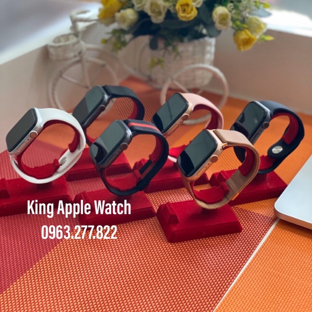 Đồng hồ Apple Watch Sr1-38mm/42mm Trắng/Đen - Bản Nhôm/Thép nguyên khối