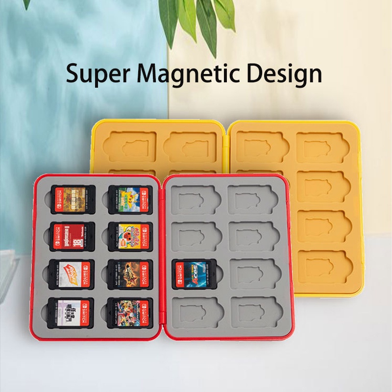 Hộp Đựng Thẻ Nhớ 16 Ngăn Cho Máy Chơi Game Nintendo Switch