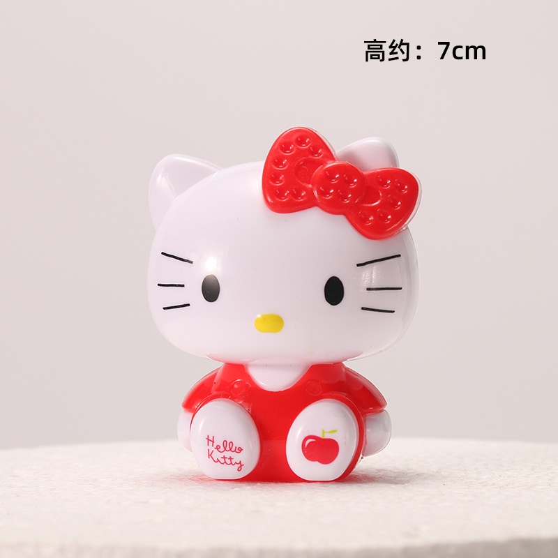 Phụ Kiện Trang Trí Bánh Kem Hình Hello Kitty Dễ Thương