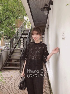 Áo ren tay lỡ 2 lớp