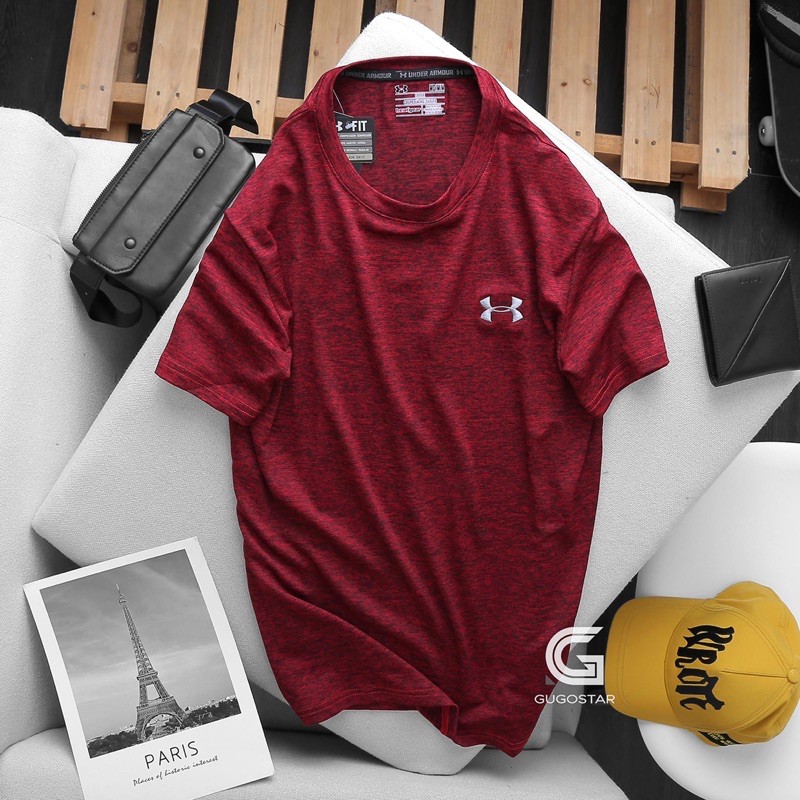 Áo Thun Nam Thể Thao LOGO THÊU G501, Co Giãn 4 chiều | BigBuy360 - bigbuy360.vn