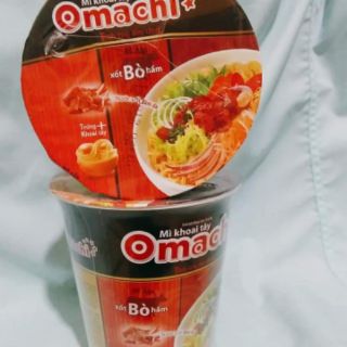 Mì ly omachi đủ vị