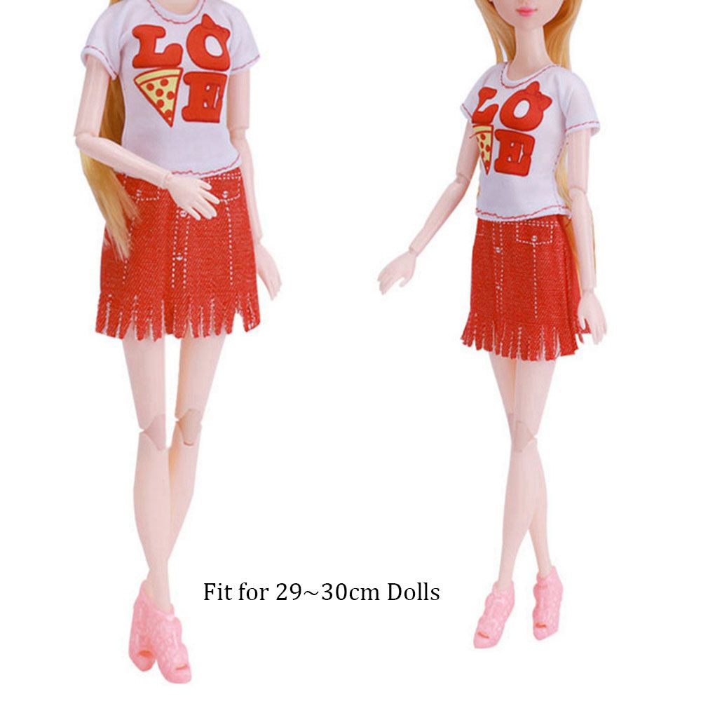 Đầm Thời Trang DIY Cho Búp Bê 2021 30cm