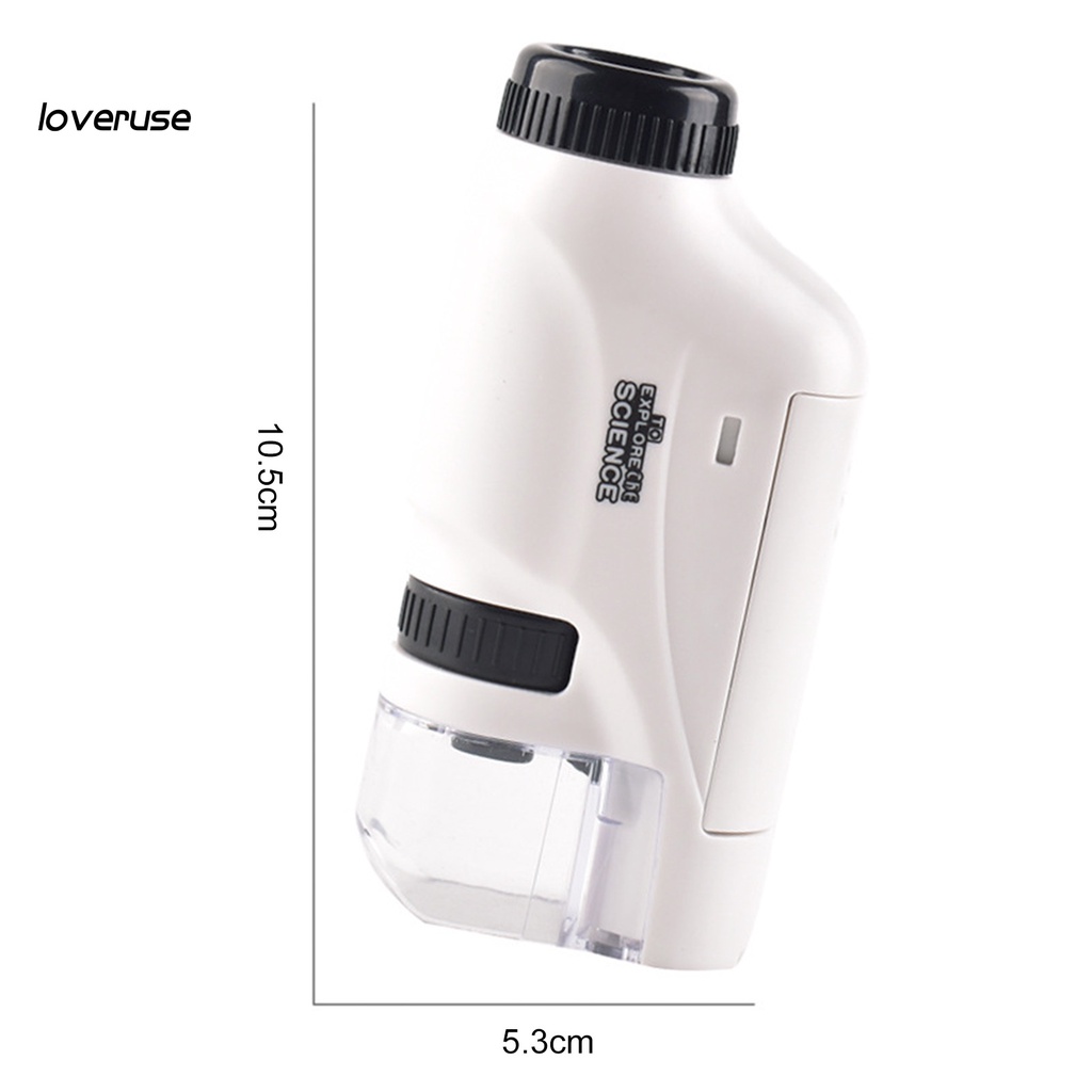 Kính hiển vi cầm tay thoải mái cho bé khám phá khoa học