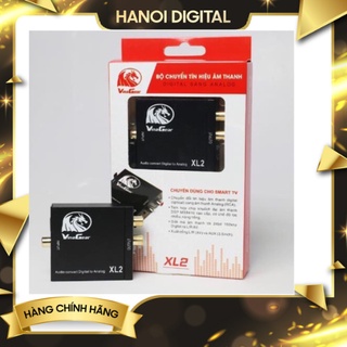 Bộ Chuyển Âm Thanh Quang Optical XL2 Sang Audio AV Ra Amply + Cáp Optical - Bộ Chuyển Đổi Tín Hiệu Cổng 3.5mm