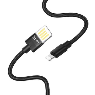 Dây cáp sạc lightning, type c hoco u55 dài1.2m - sạc nhanh - chống đứt ,siêu bền - dây sạc iphone, adroi