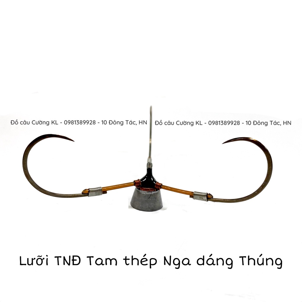 Lưỡi câu cá TNĐ các dáng Tam - Tứ - Lục