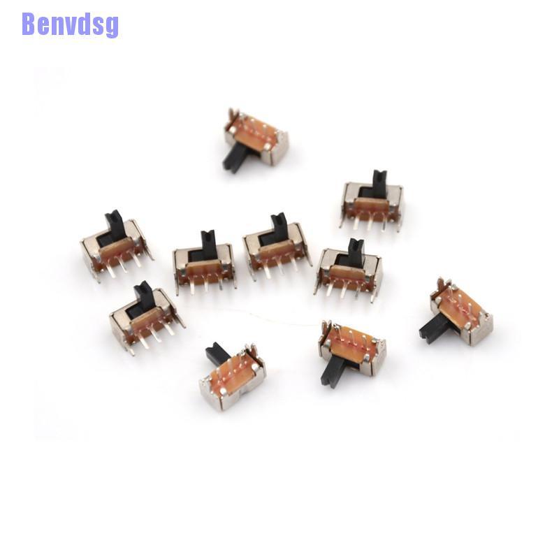 Benvdsg&gt; 10pcs/set SK12D07 Right Angle Slide Switch Power Switch 3P SPDT 2mm Pitch10pcs