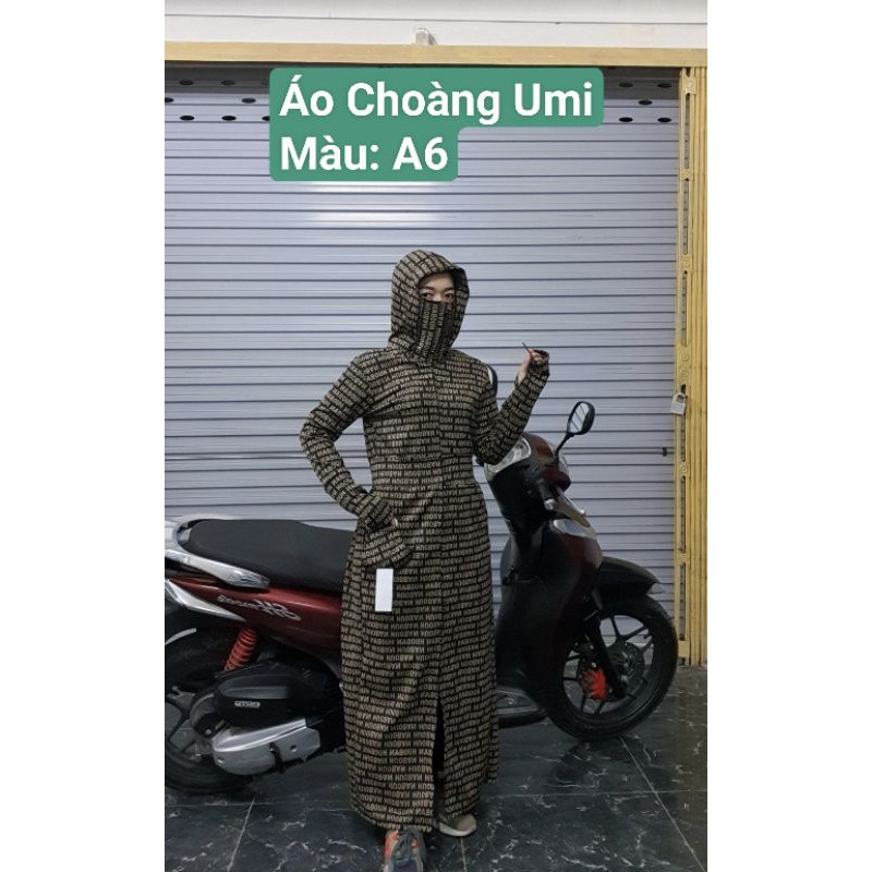 Áo Choàng Umi Lạnh dày mịn mượn cao cấp loại 1 chống tia uv cao cấp+ Tặng Ngay 1 Khẩu trang Umi cùng màu. #choangumi1