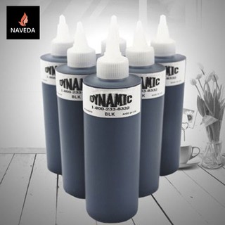 Mực Xăm Hình Dynamic Black lọ 249ml