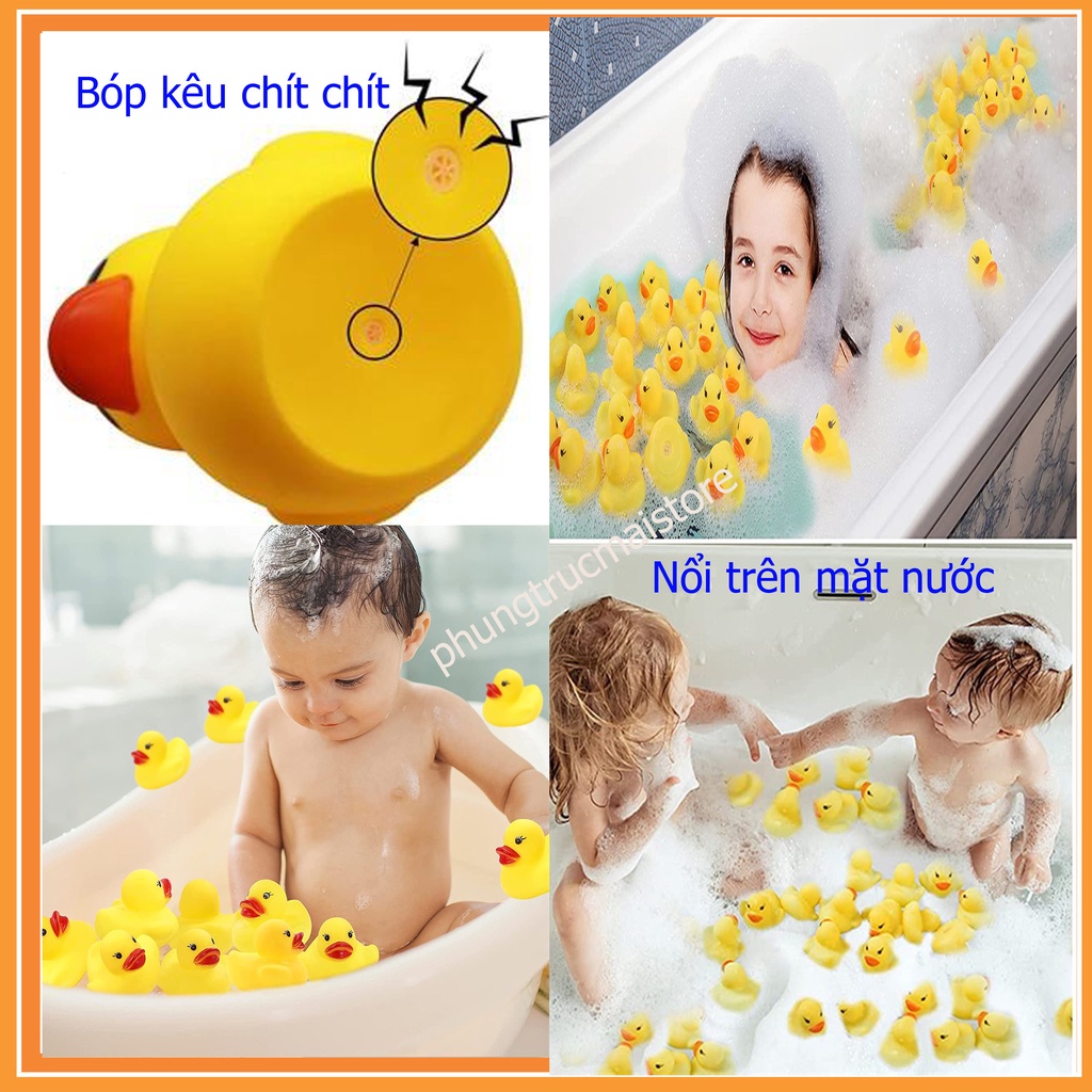 Đồ chơi cho bé Vịt Vàng Đồ Chơi Xinh Xắn thả bồn tắm Dành Cho Bé Khi Tắm và chơi trong phòng