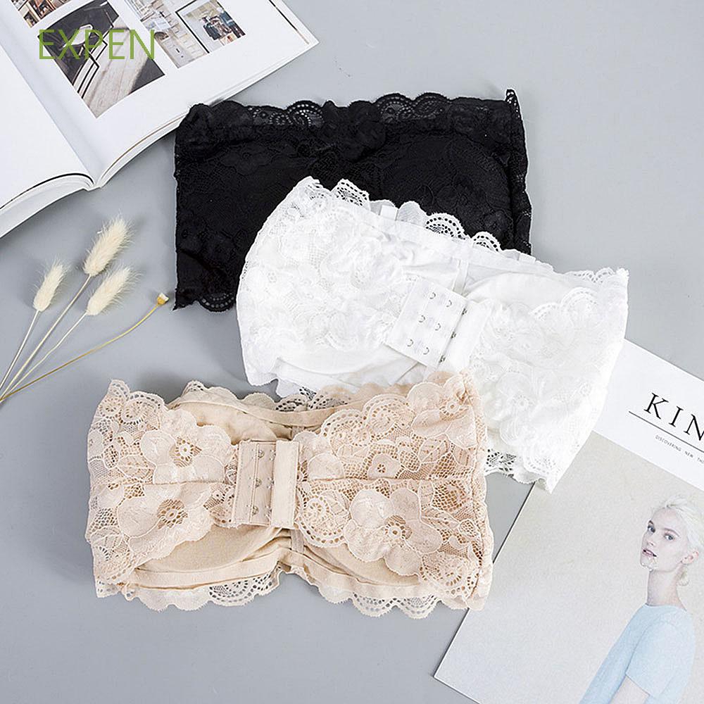 Áo ngực ren hoa không dây cài sau lưng gợi cảm