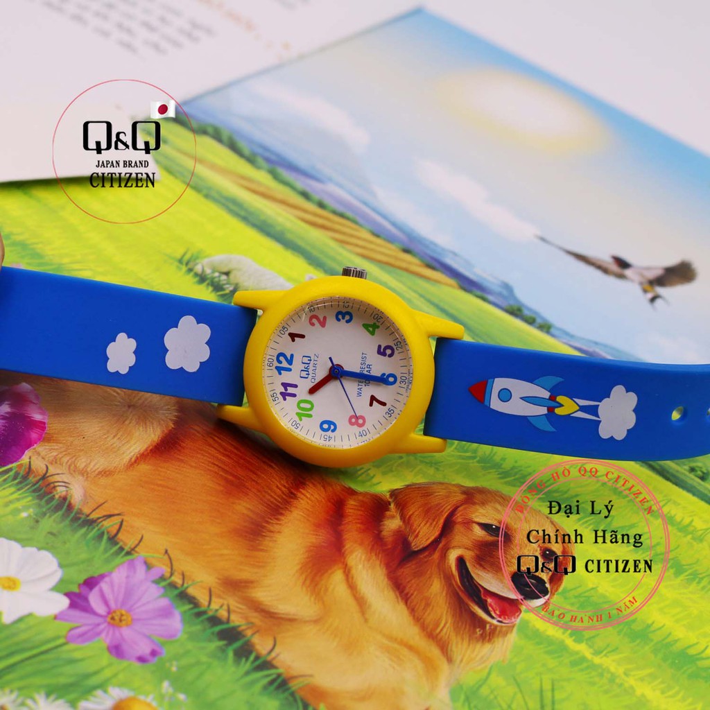Đồng hồ trẻ em Q&Q Citizen VR99J003Y thương hiệu Nhật Bản