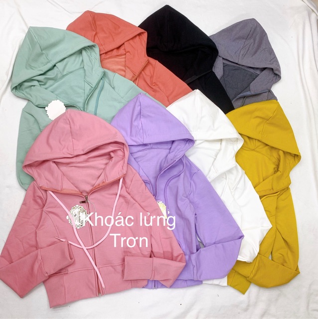 Áo khoác lửng trơn