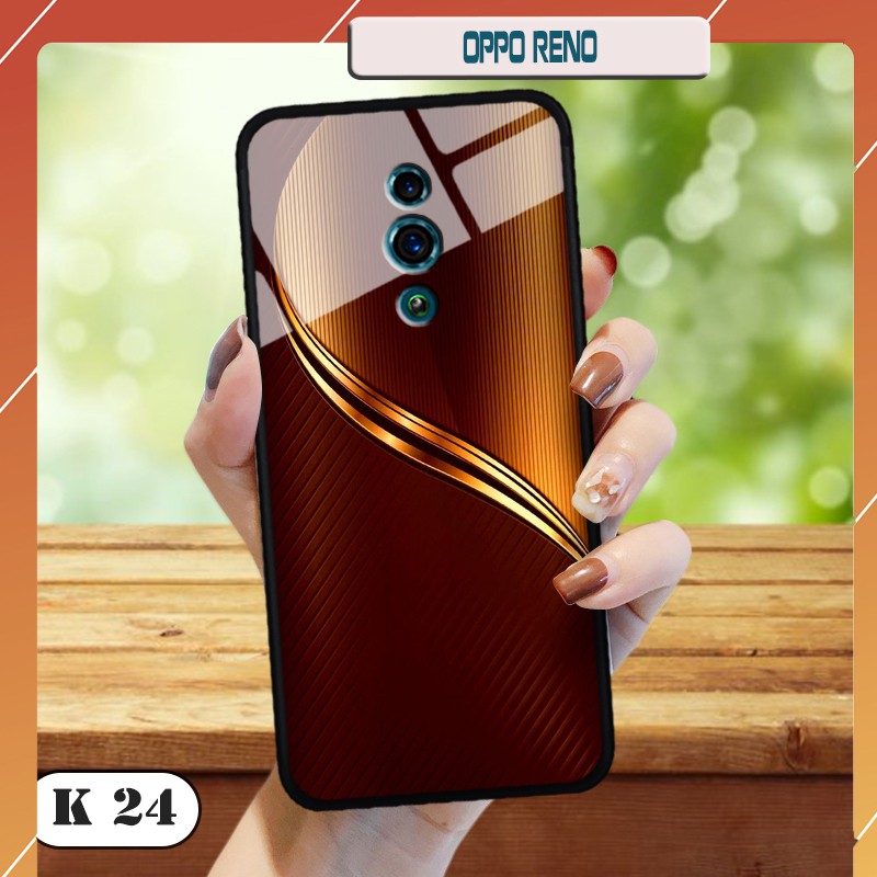 Ốp lưng kính 3D cao cấp Oppo Reno