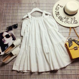 Váy Baby doll hở vai