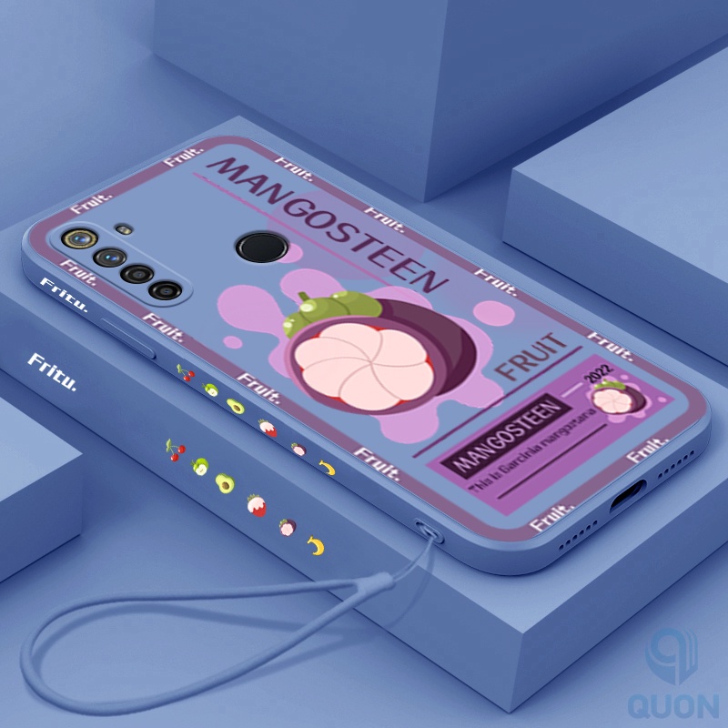 Ốp Điện Thoại tpu Mềm Họa Tiết Trái Xoài Cho Realme 5 6 7 8 Pro 8 V13 5i 6i