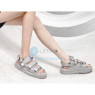 [HOT] GIÀY SANDAL CHÍNH HÃNG LETAS-ĐẾ CAO- D1001- GHI GHI