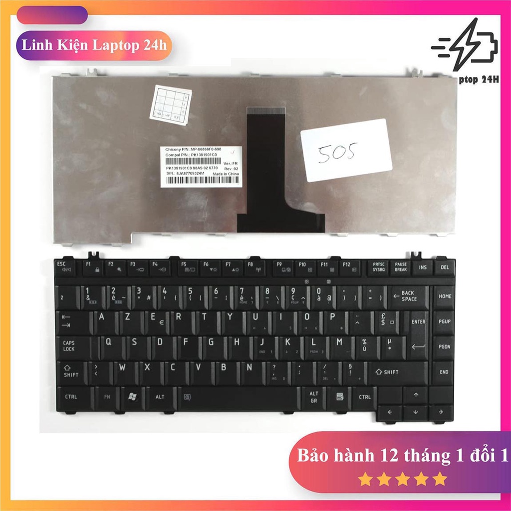Bàn Phím Laptop Toshiba Qosmio F40 F45 G40 G45 F50 F55 R200 R205 L300, Tecra A9 A10 M9 M10, Dynabook B551 B552