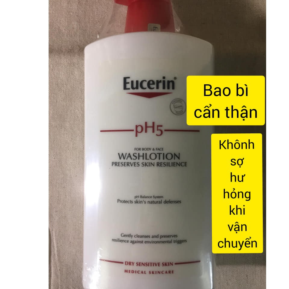 Sữa tắm toàn thân cho bé Eucerin pH5 Washlotion 1000ml - Hàng nhập khẩu