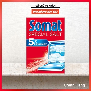 Muối rửa chén bát Somat 1.2kg - Muối làm mềm nước