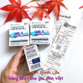 (Chuẩn store Nhật)Nhỏ Mắt Phục Hồi Thị Lực Santen Soft Santear Nội địa Nhật