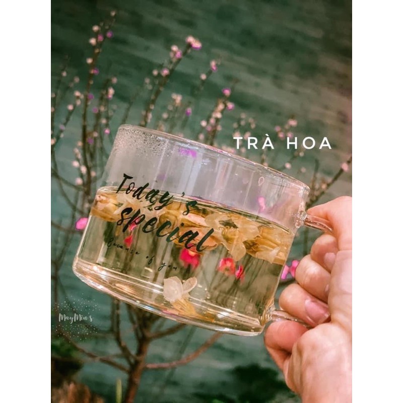 Cốc Thuỷ Tinh Chịu Nhiệt Dùng Để Uống Cafe Trà Sinh Tố