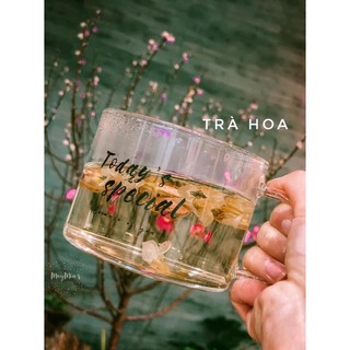 Cốc Thuỷ Tinh Chịu Nhiệt Dùng Để Uống Cafe Trà Sinh Tố