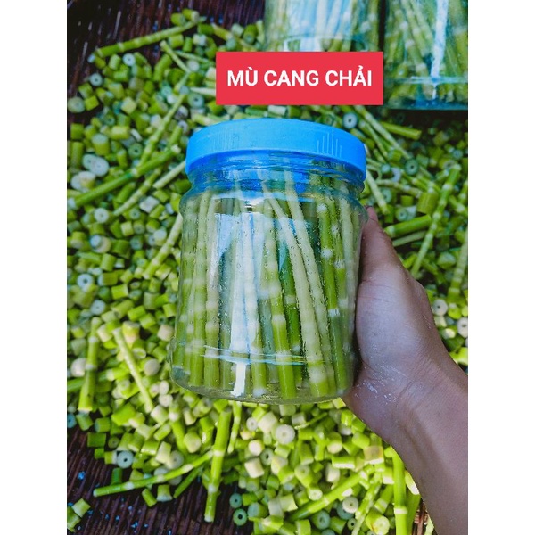 Măng tươi ngâm, măng trúc ngâm muối chua không ớt hộp 650g