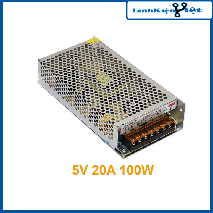 Nguồn tổ ong 5V 20A nguồn tổng led quảng cáo, camera