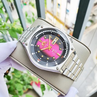 Đồng Hồ Nam chính hãng Orient Automatic RA-AA0B02R19B (SK Mặt Lửa) bản mới 2019-Máy cơ tự động-Dây kim loại-Size 42mm