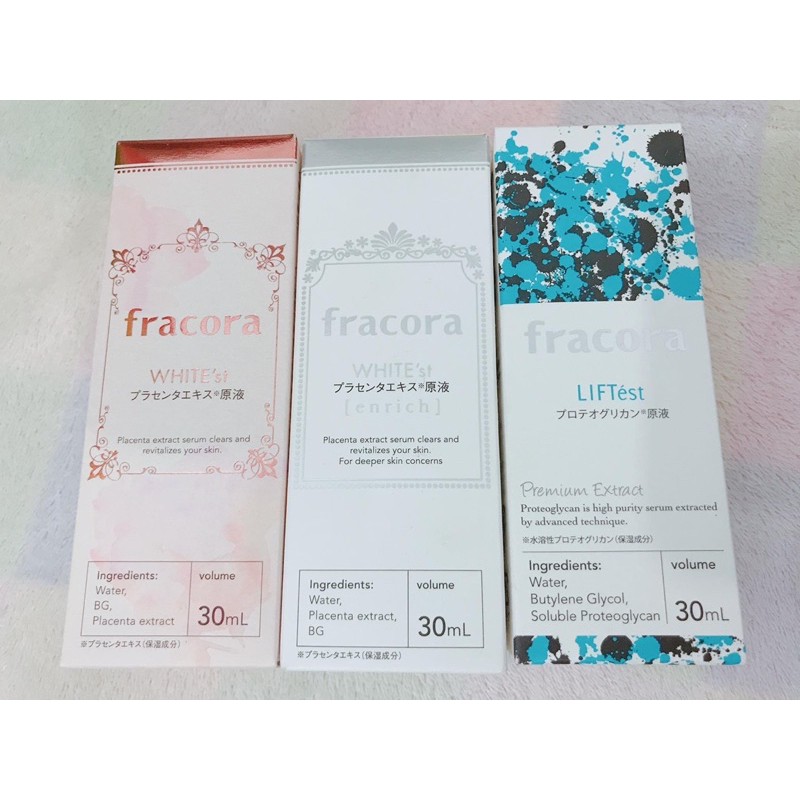 Serum dưỡng trắng điều trị nám Fracora nội địa Nhật 30ml