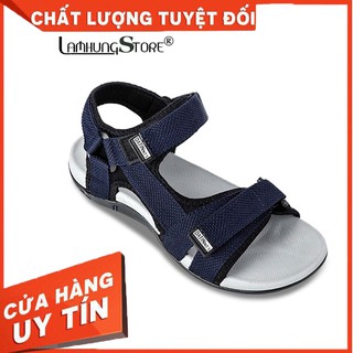 Giày Sandal Nam Quai Ngang Thời Trang,Phong Cách Trẻ Trung,Năng Động [BẢO HÀNH CHÍNH HÃNG 12 THÁNG] SDH105 Xanh Dương