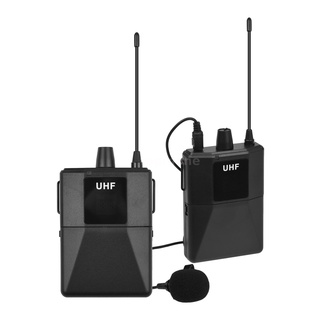 Hệ Thống Micro Không Dây Uhf Kèm Bộ Thu Tín Hiệu Cho Điện Thoại Thông Minh / Máy Ảnh / Ghi Âm
