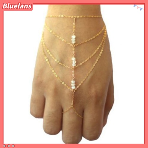 Vòng tay hợp kim đính đá nhiều tầng cổ điển sang trọng cá tính dành cho nữ