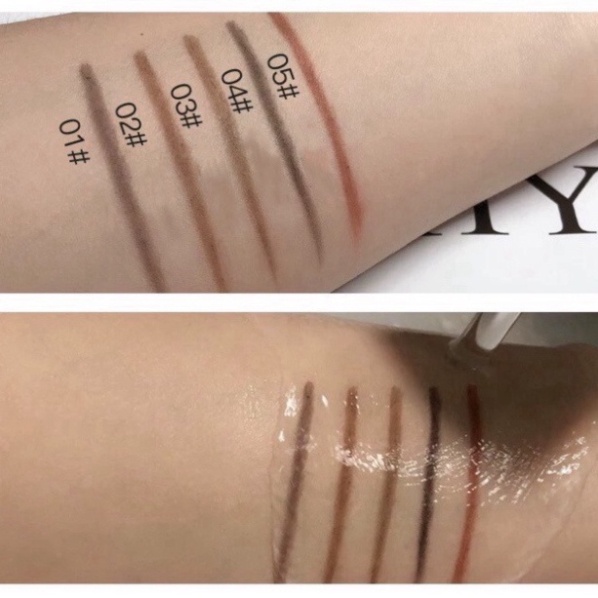 Chì kẻ mày 2 đầu nét mảnh HEYXI Verythin Eyebrow Pencil HCKM1