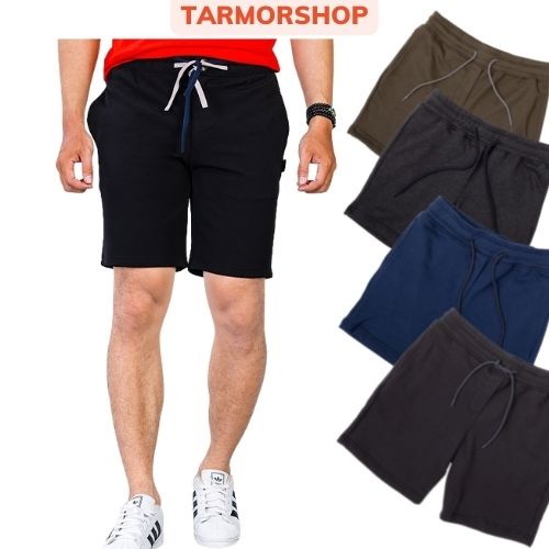 Quần short nỉ cao cấp TARMORSHOP phong cách unisex dễ phối đồ , tập gym , đi biển đều được.