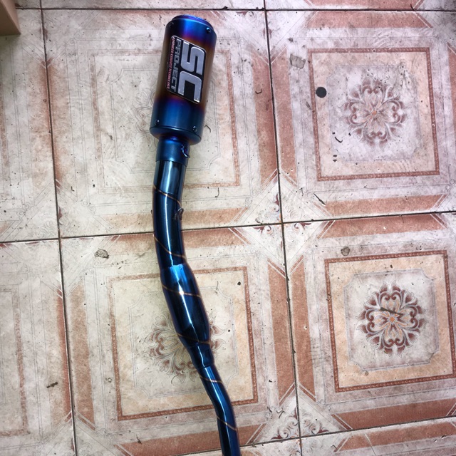 Bô SC và cổ titan ex 150