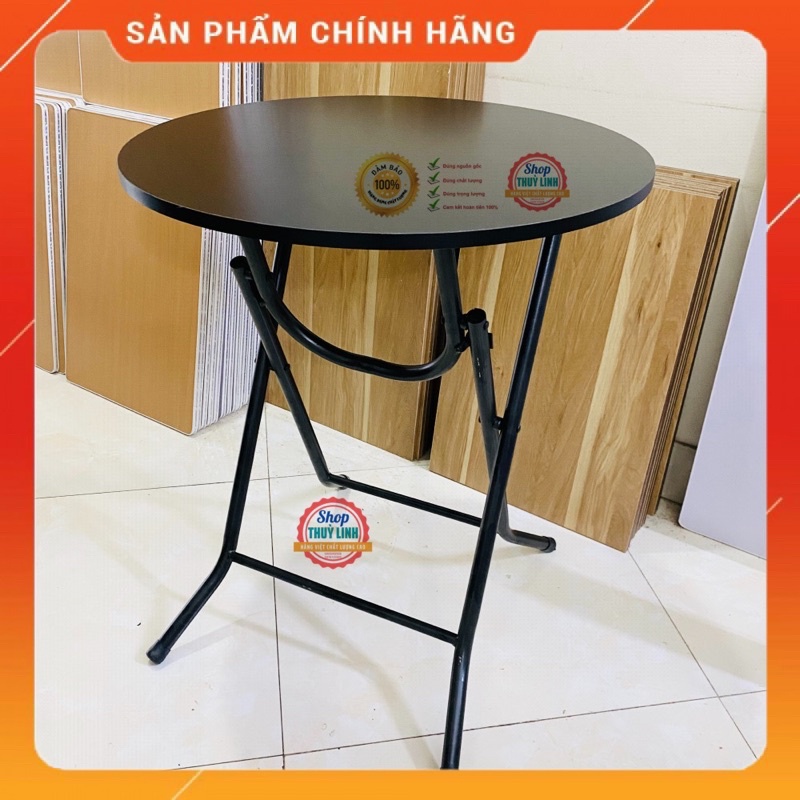 ⚡Bàn tròn chân cao , kt mặt tròn 60x60 dầy 15mm