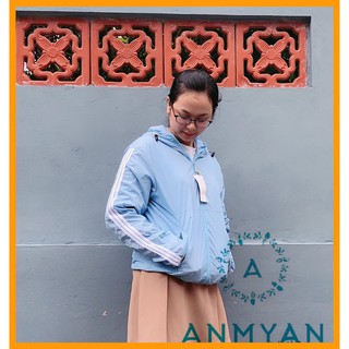 Áo gió nam nữ 2 lớp LÓT LƯỚI cực đẹp - Anmyan