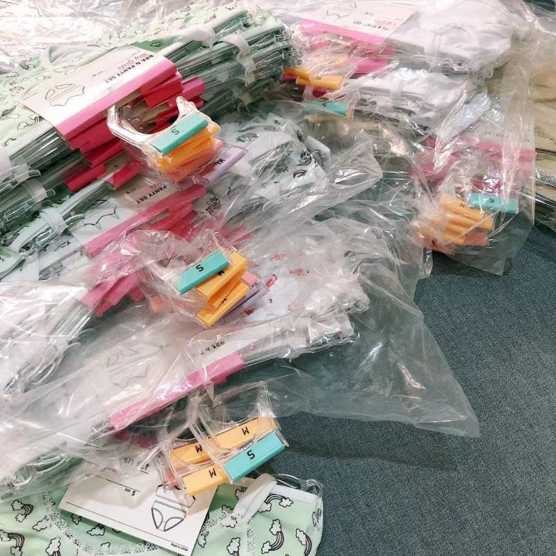 Sét 2 bộ đồ lót bé gái siêu xinh xuất dư siêu xịn