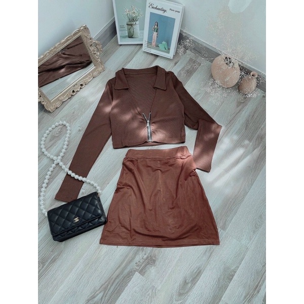 SÉT CVAY + CROP NÂU